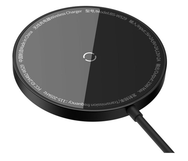 Baseus Magnetyczna ładowarka indukcyjna Simple Mini 3 15W - 1234378 - zdjęcie 2